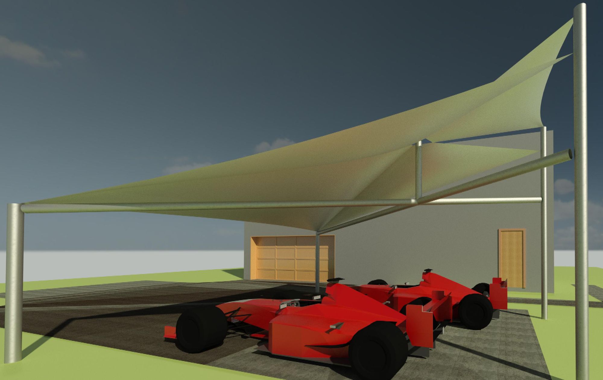 Formula One Carport