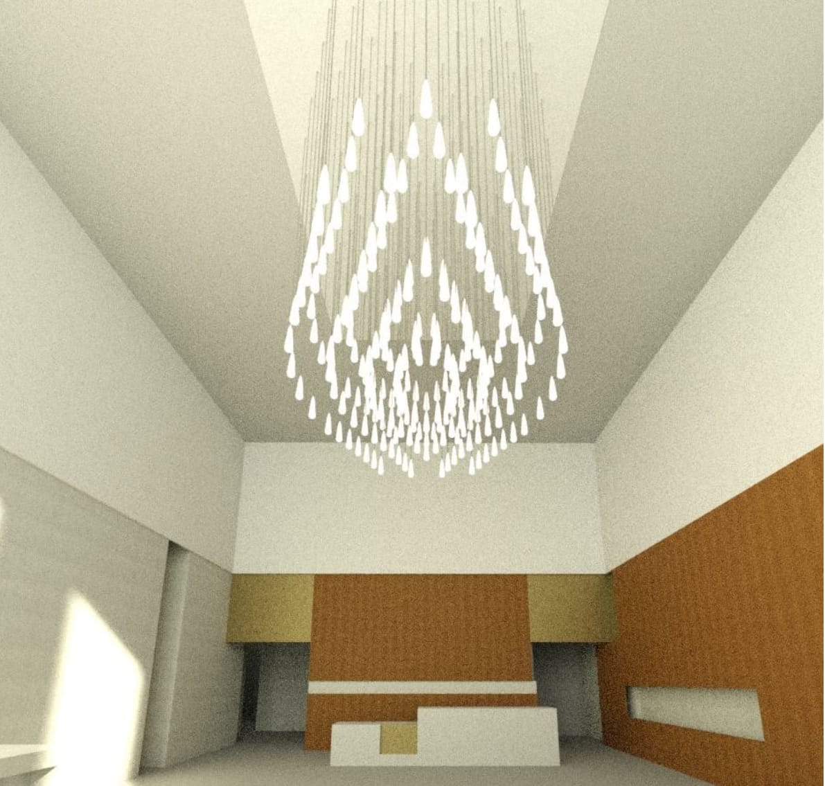 Lobby Chandelier