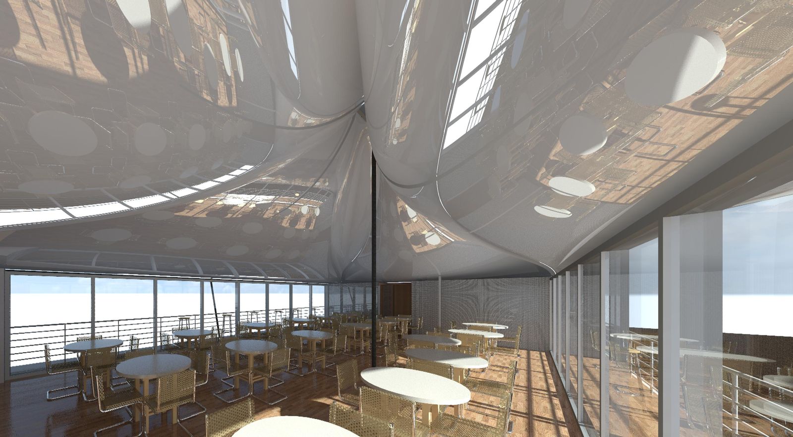 Mobile Venue for Sporting Events